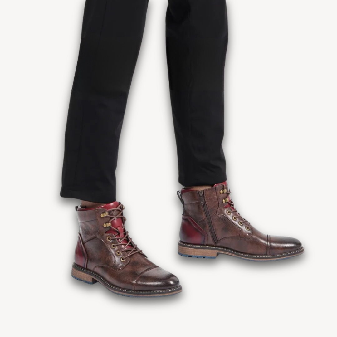 Men's Ankle Boots Leather Casual Fashion