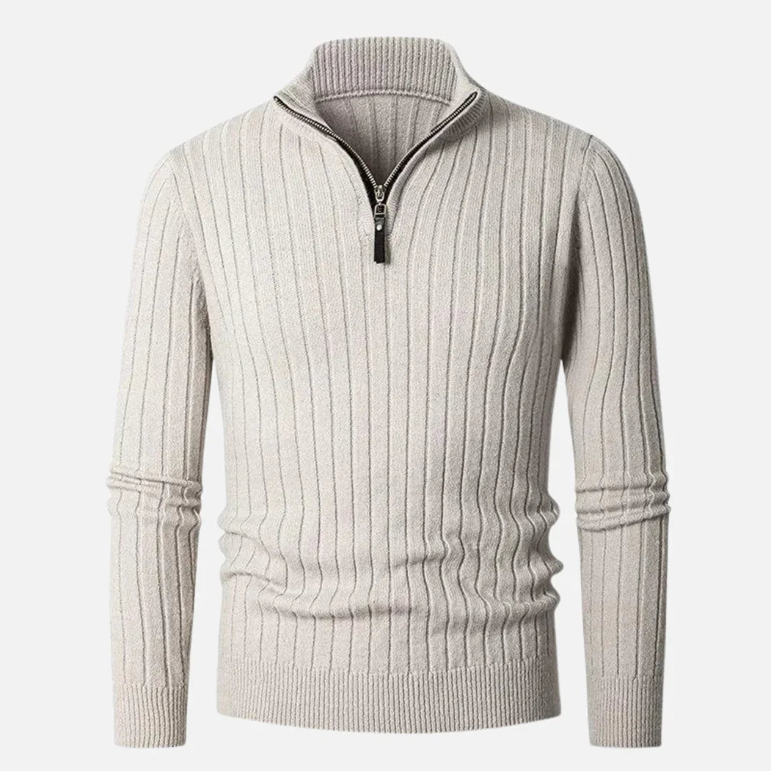 Men's Half-Zip Sweater Knit