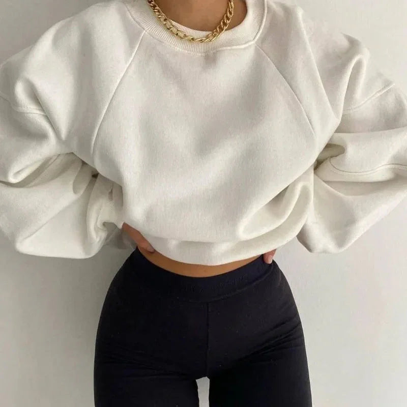 Women's Long Sleeve Loose Knit Sweater