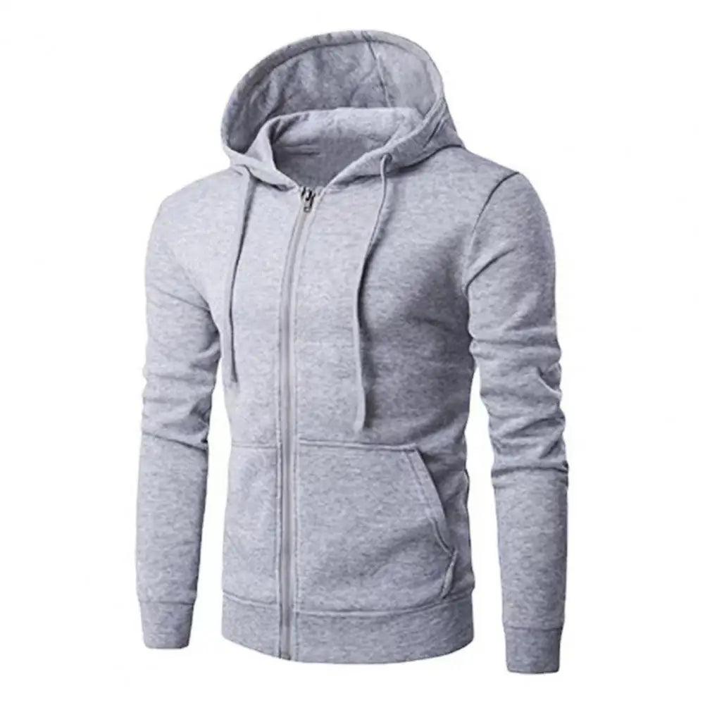 Ravlen Zip Hoodie Jacket | Slim Fit Men's Sweatshirt for Autumn & Winter - northernnomad
