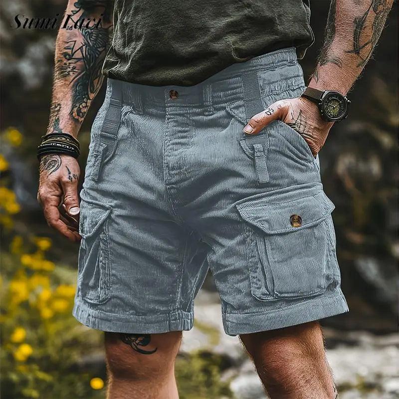 Men's Cargo Shorts Rugged Tactical Style