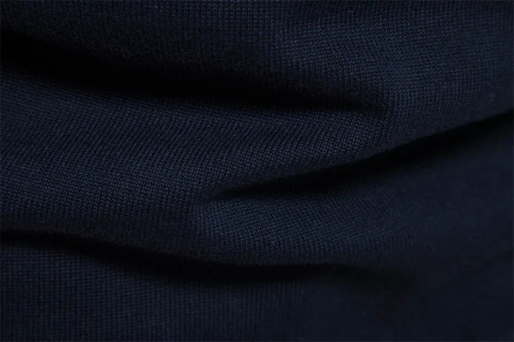 Men's Quarter-Zip Sweater Knit
