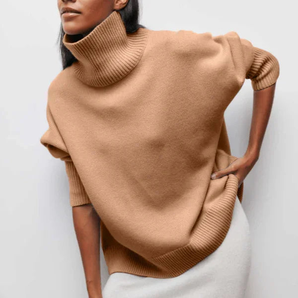 Women's Turtleneck Sweater Classic Style for Autumn