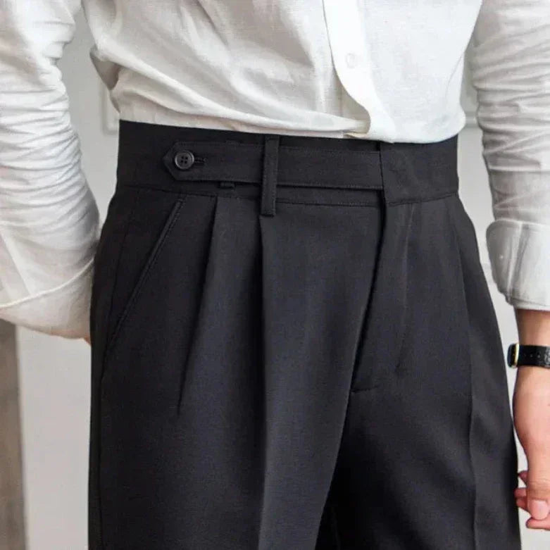 Men's Tailored Trousers Italian Fabric