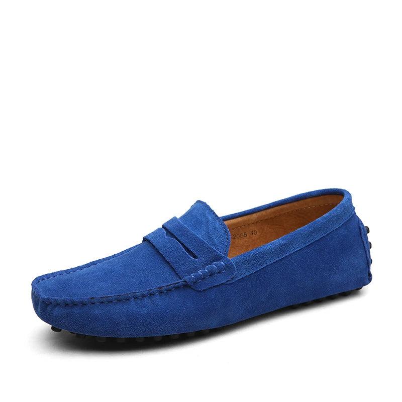 Velano Suede Leather Loafers - northernnomad