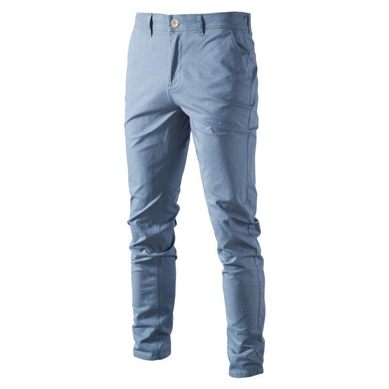 The Langston Slim-Fit Cotton Pants - northernnomad