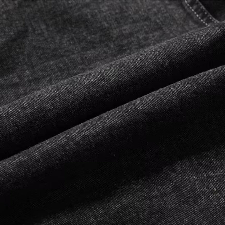 Men's Denim Jacket Fleece-Lined