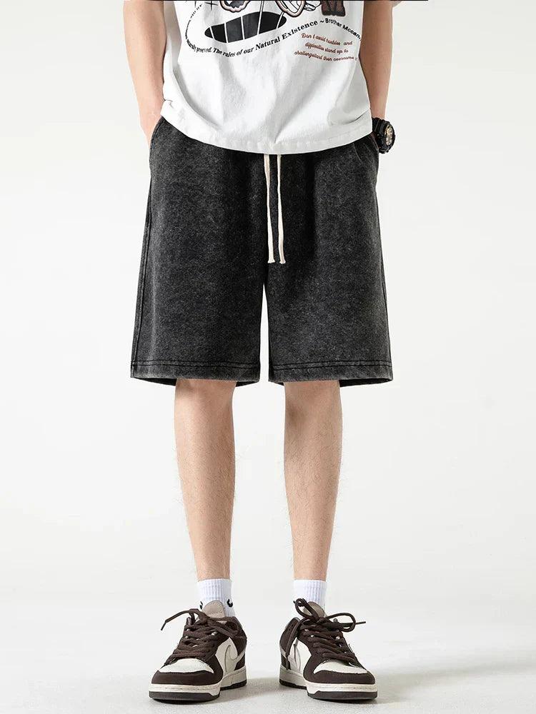 Men’s Casual Shorts Cotton Blend Relaxed Fit