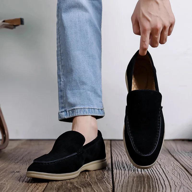 Men's Suede Loafers - northernnomad