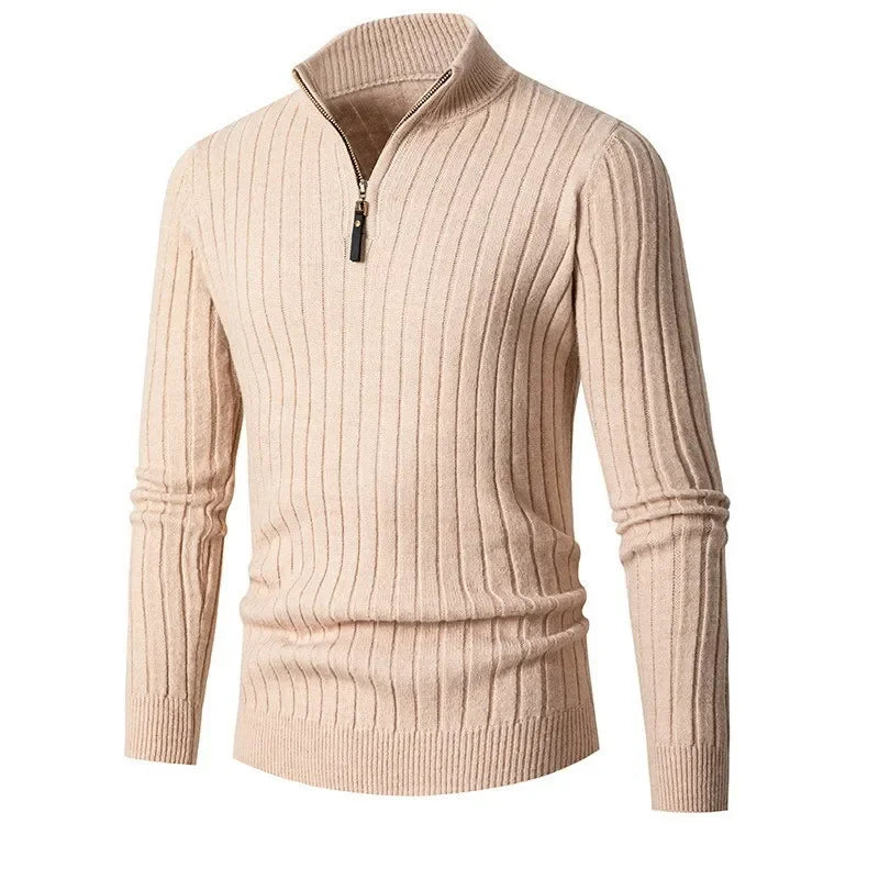 Men's Half-Zip Sweater Knit