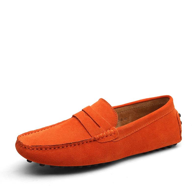 Velano Suede Leather Loafers - northernnomad