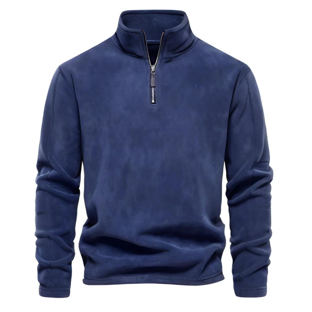 ThermaTrek | Men's Thick Fleece Casual Pullover Jacket - northernnomad