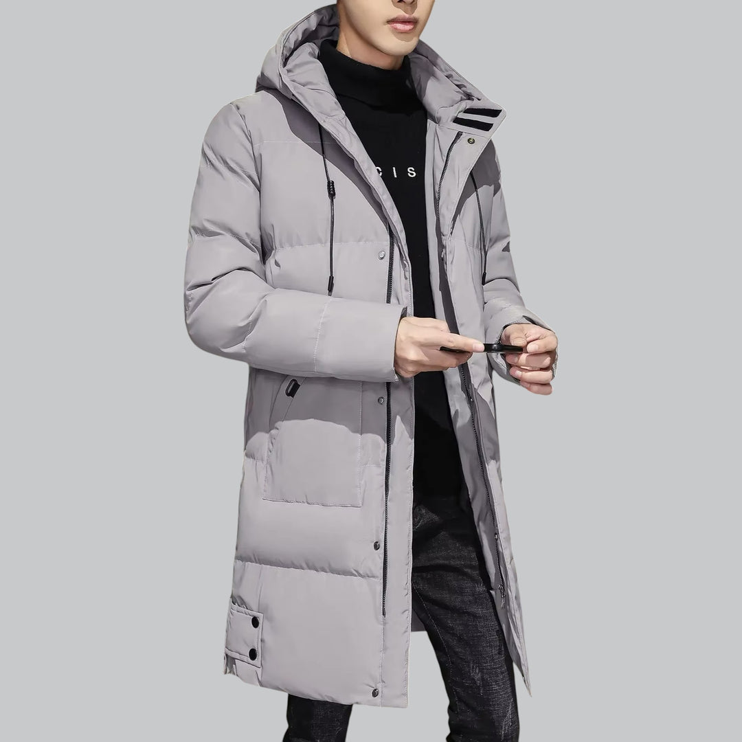 Men's Long Parka Winter Jacket