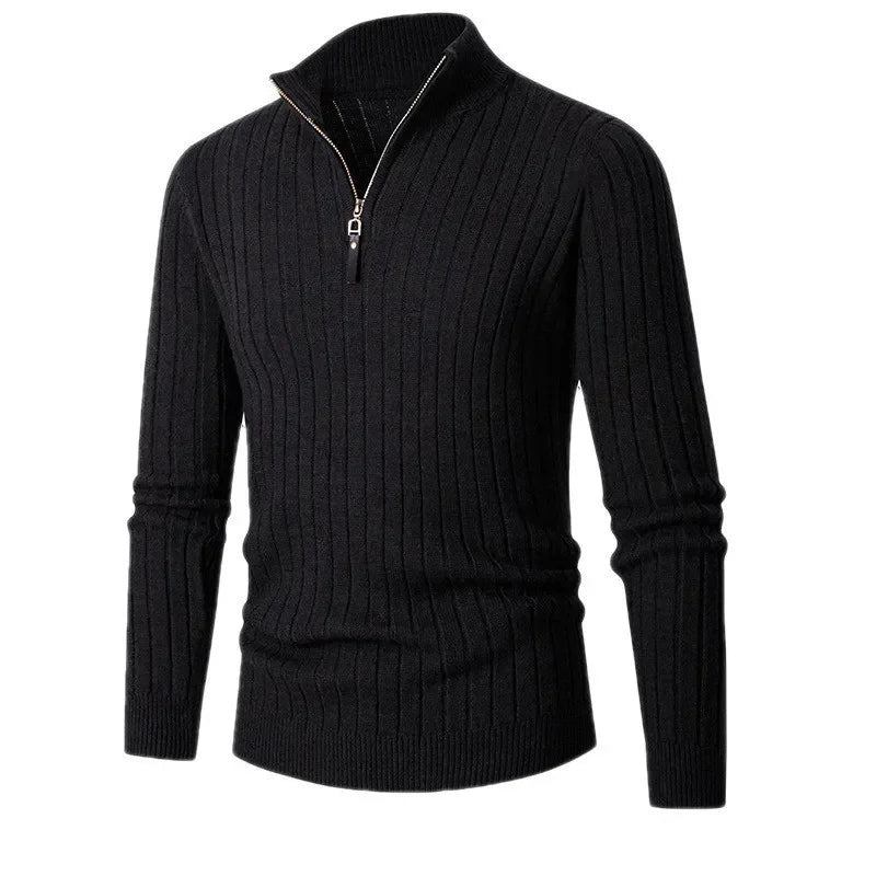 Men's Half-Zip Sweater Knit