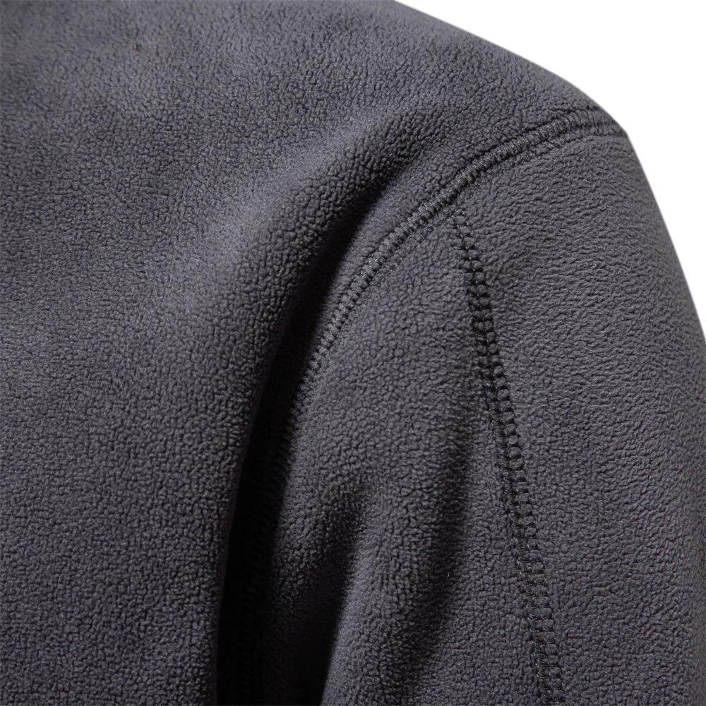 ThermaTrek | Men's Thick Fleece Casual Pullover Jacket - northernnomad