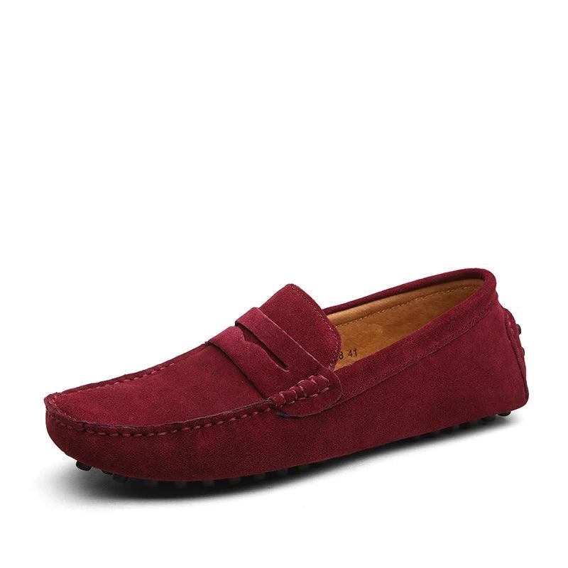 Velano Suede Leather Loafers - northernnomad
