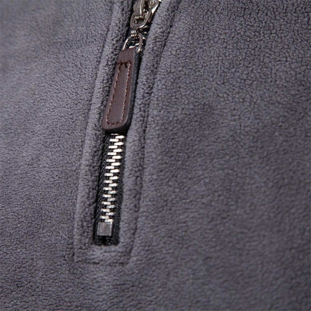 ThermaTrek | Men's Thick Fleece Casual Pullover Jacket - northernnomad