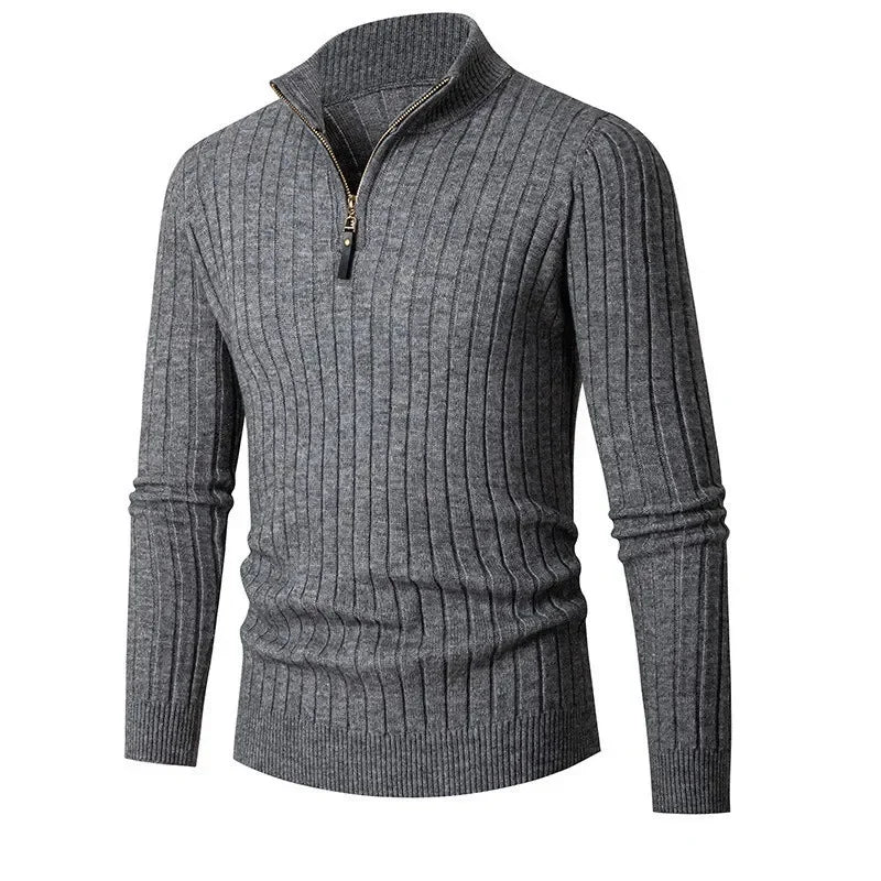 Men's Half-Zip Sweater Knit
