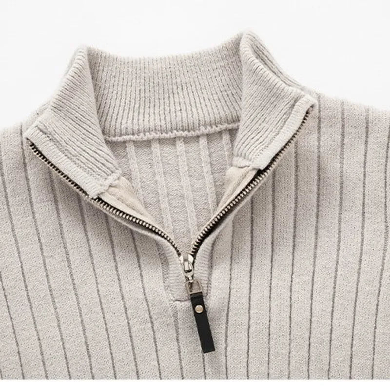 Men's Half-Zip Sweater Knit