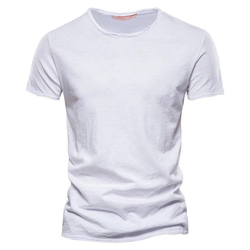 BreezeFit Soft Cotton Tee | Men's Lightweight Summer T-Shirt with O-Neck Design - northernnomad
