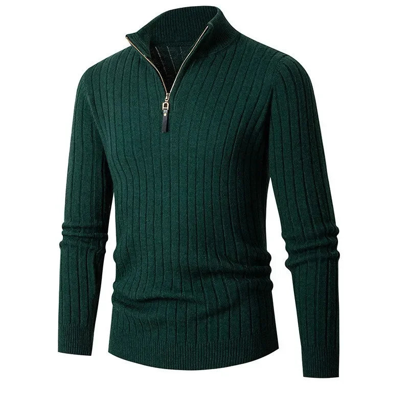 Men's Half-Zip Sweater Knit