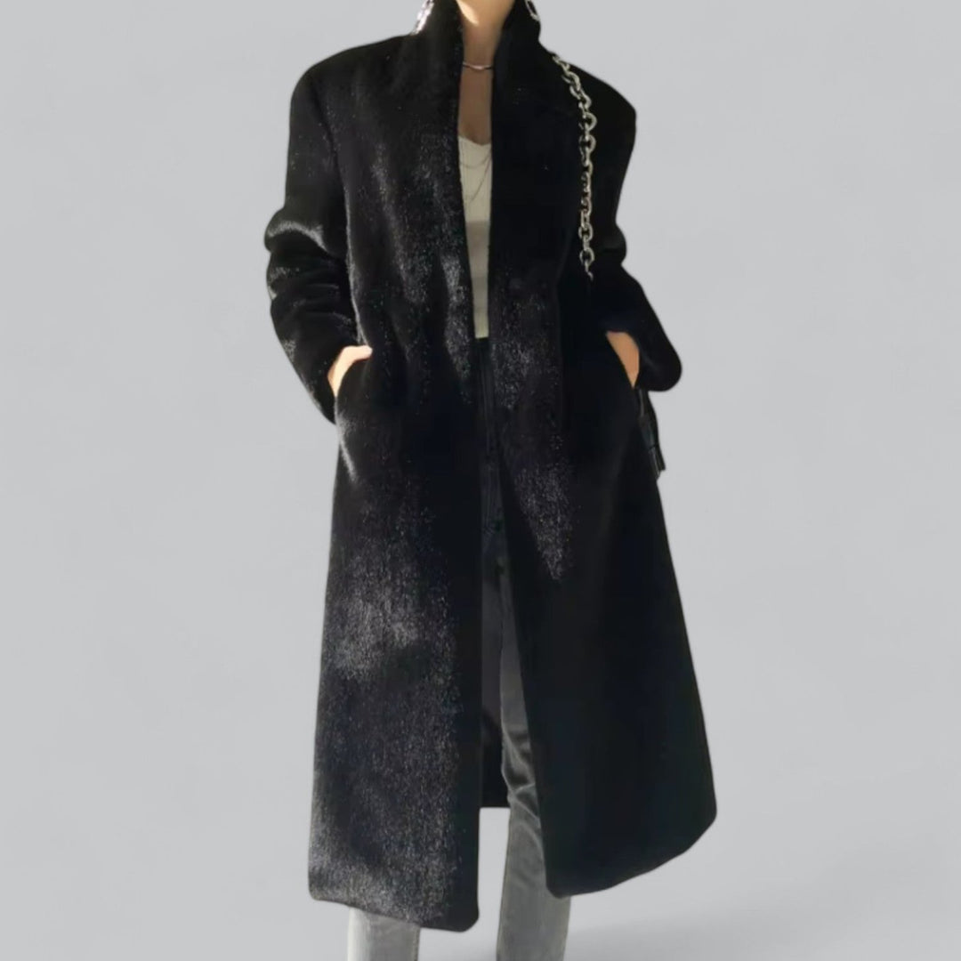 Women's Faux Fur Long Coat Luxury