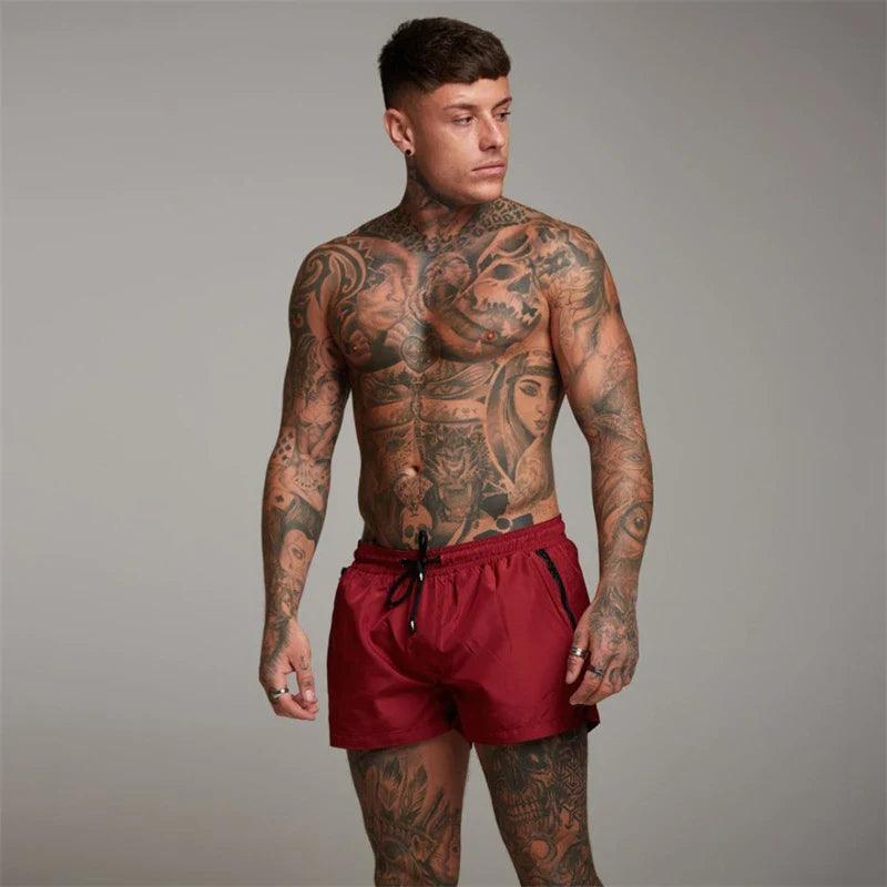 Men's Swim Trunks Quick-Dry Fabric