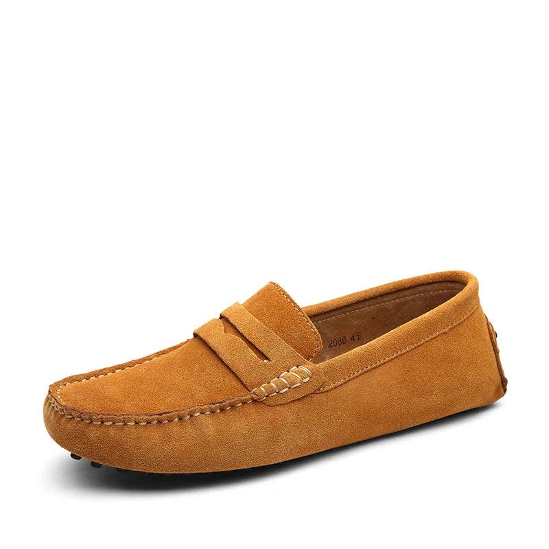 Velano Suede Leather Loafers - northernnomad