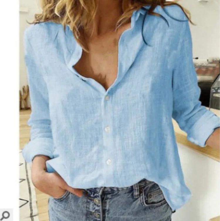 Women's Printed Shirt Cotton