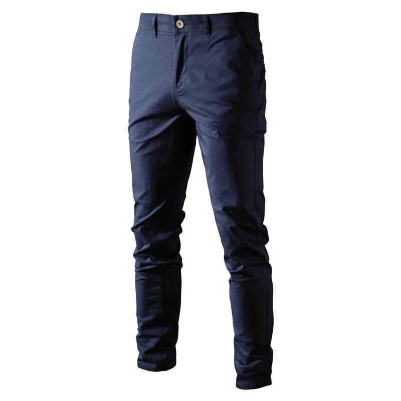 The Langston Slim-Fit Cotton Pants - northernnomad