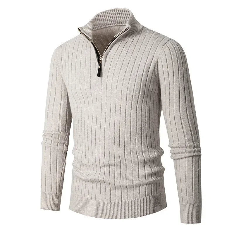 Men's Half-Zip Sweater Knit