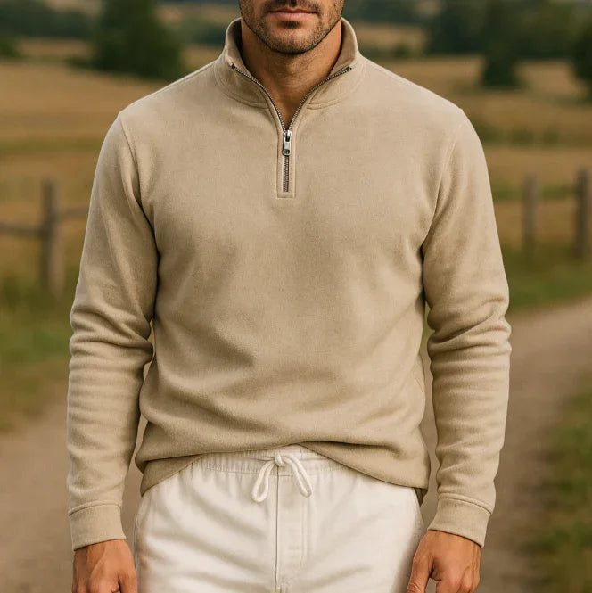Men's Fleece Quarter Zip Pullover