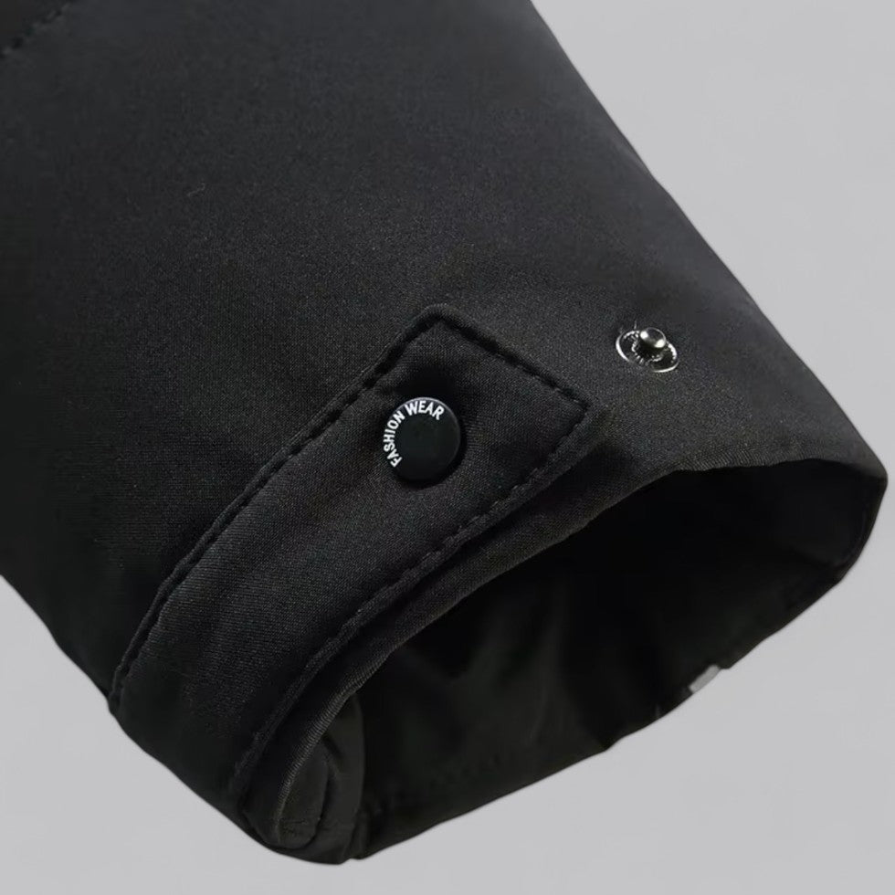 Men's Hooded Longline Puffer Jacket