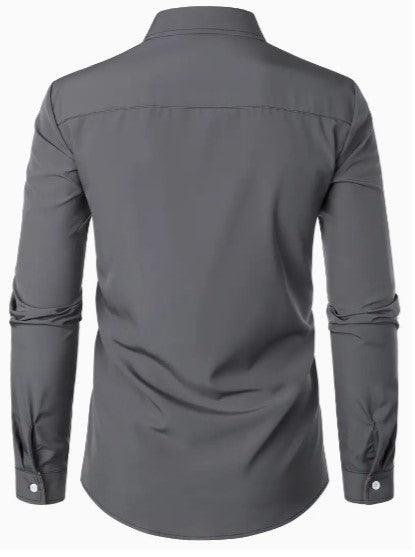 Men's Casual Long Sleeve Breathable Shirt