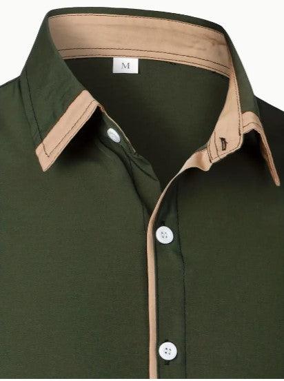 Men's Casual Long Sleeve Breathable Shirt