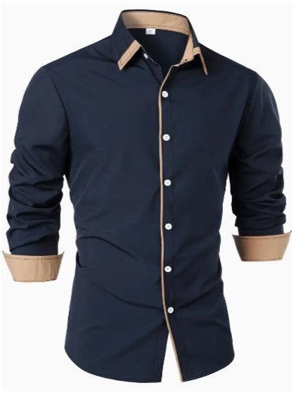 Men's Casual Long Sleeve Breathable Shirt