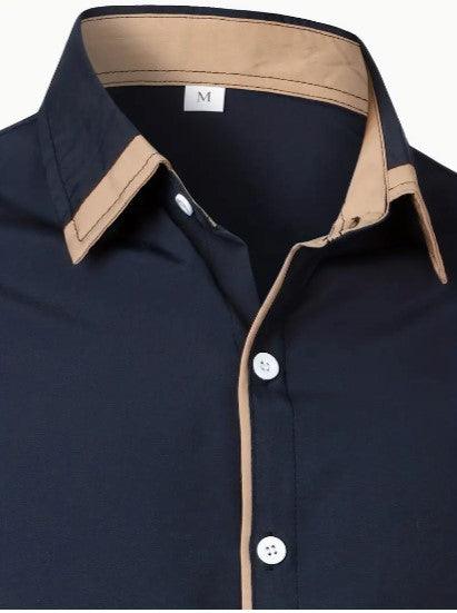 Men's Casual Long Sleeve Breathable Shirt
