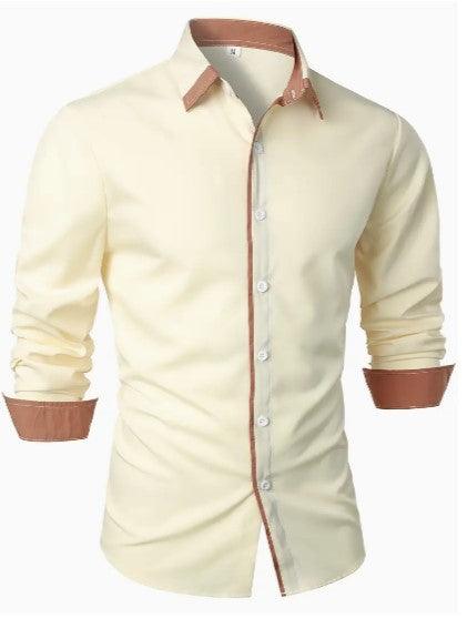 Men's Casual Long Sleeve Breathable Shirt
