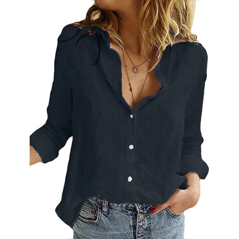 Women's Printed Shirt Cotton