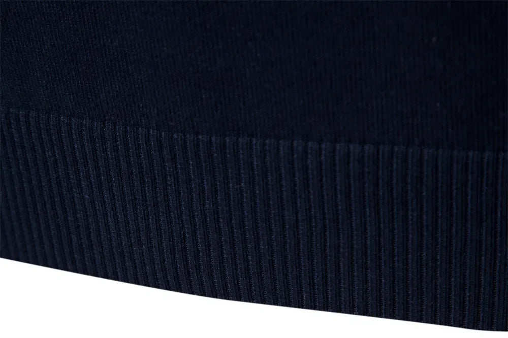 Men's Quarter-Zip Sweater Knit