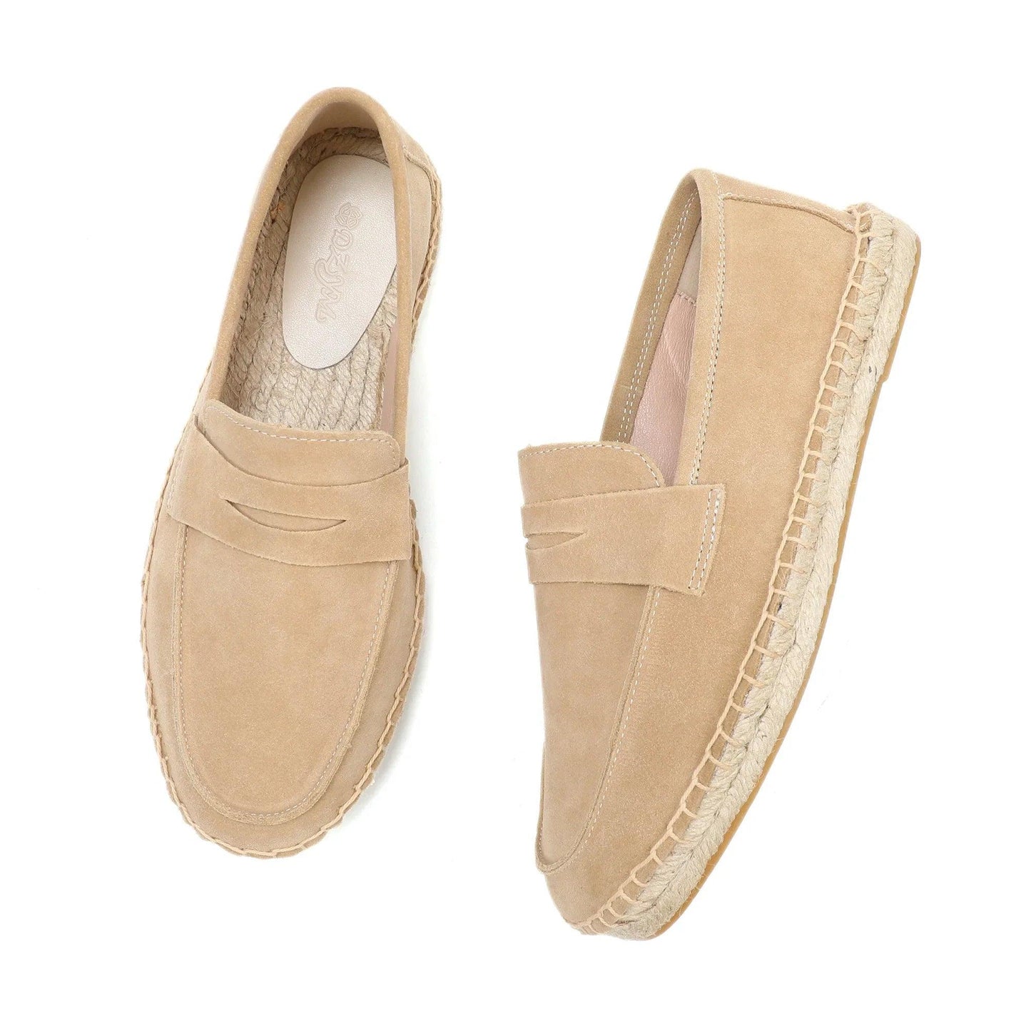 Solaro Suede Espadrilles | Men's Slip-On Loafers with Hemp Insole & Jute Detailing - northernnomad