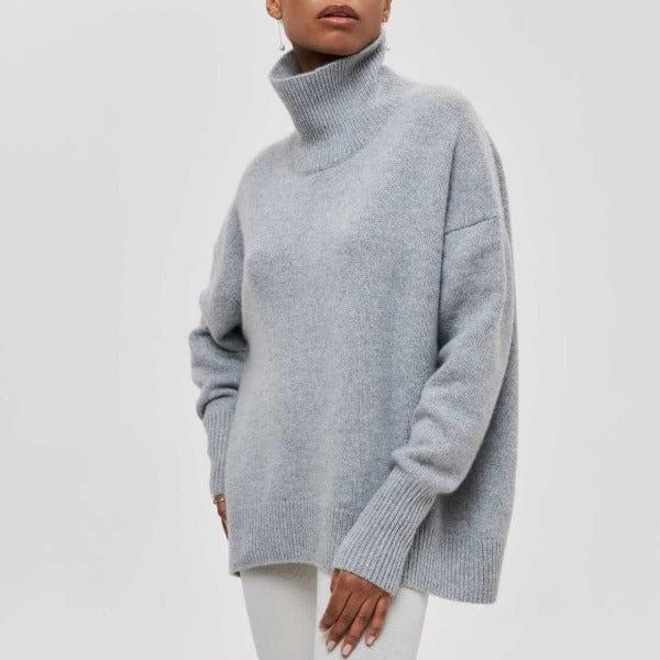 Women's Turtleneck Sweater Classic Style for Autumn