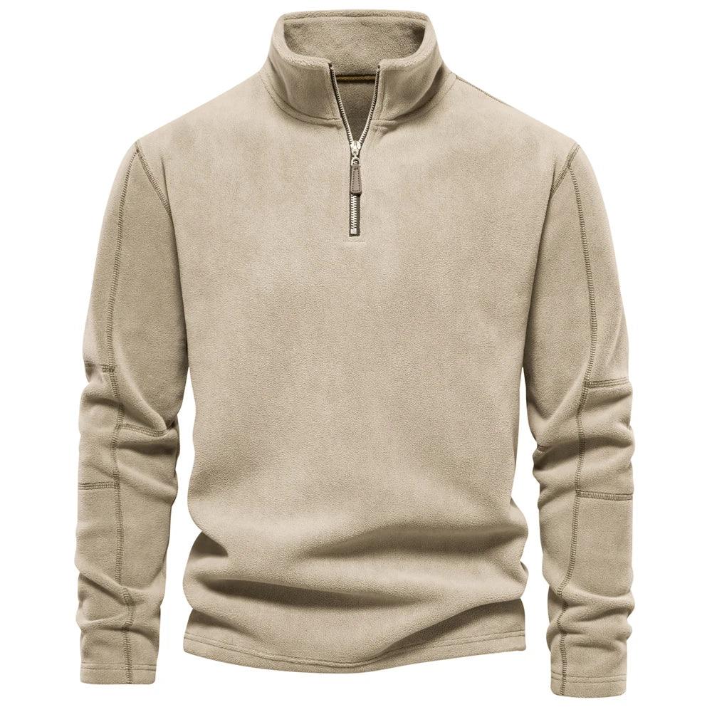 ThermaTrek | Men's Thick Fleece Casual Pullover Jacket - northernnomad