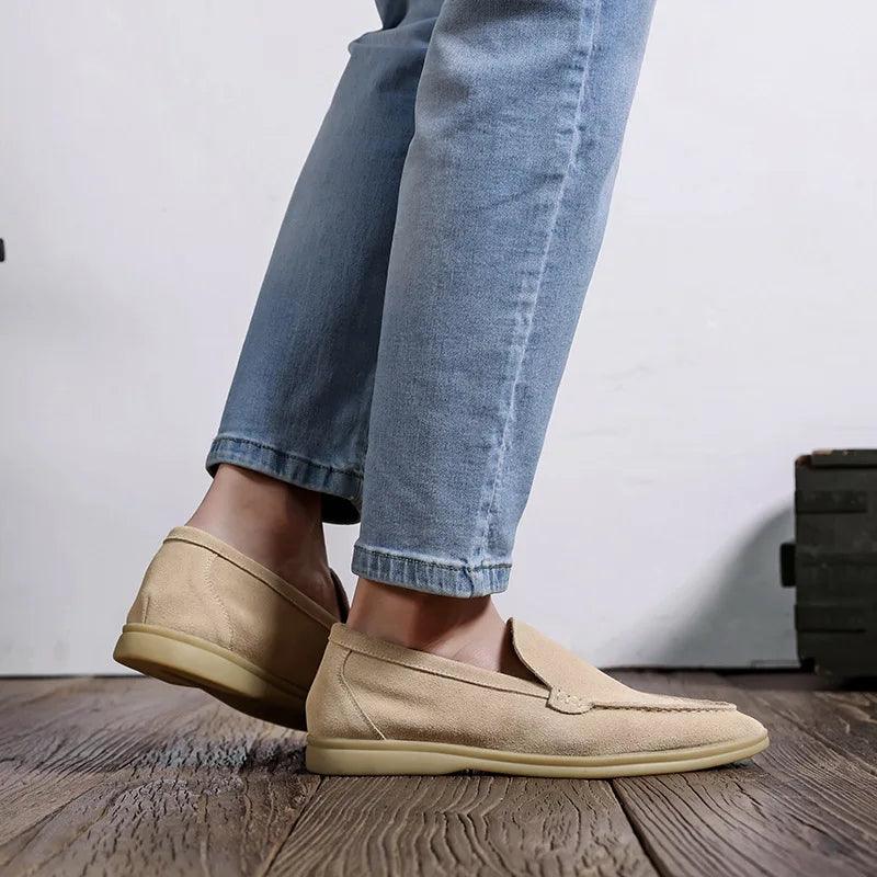 Men's Suede Loafers - northernnomad
