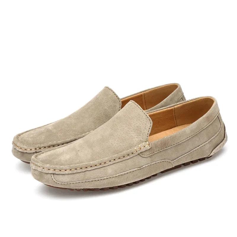 Valdrin Luxe Suede Moccasins | Men’s Handmade Slip-On Loafers - northernnomad