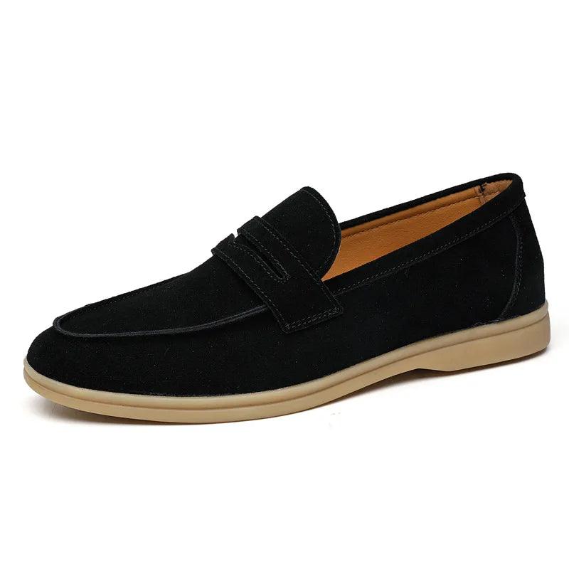 Men's Suede Loafers - northernnomad