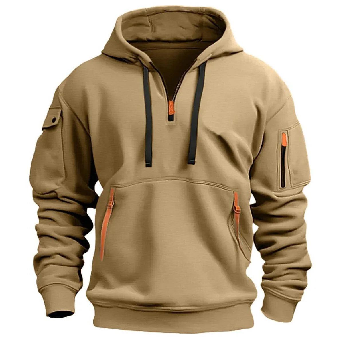 Drexla Drop-Shoulder Hoodie | Unisex Plus Size Knit Pullover for Autumn & Winter - northernnomad