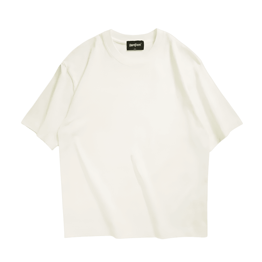 CloudDrop Oversized Tee | Unisex Streetwear Cotton Blend T-Shirt - northernnomad