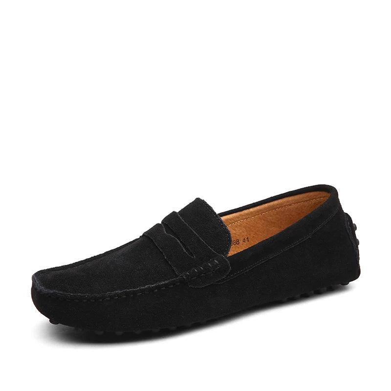 Velano Suede Leather Loafers - northernnomad