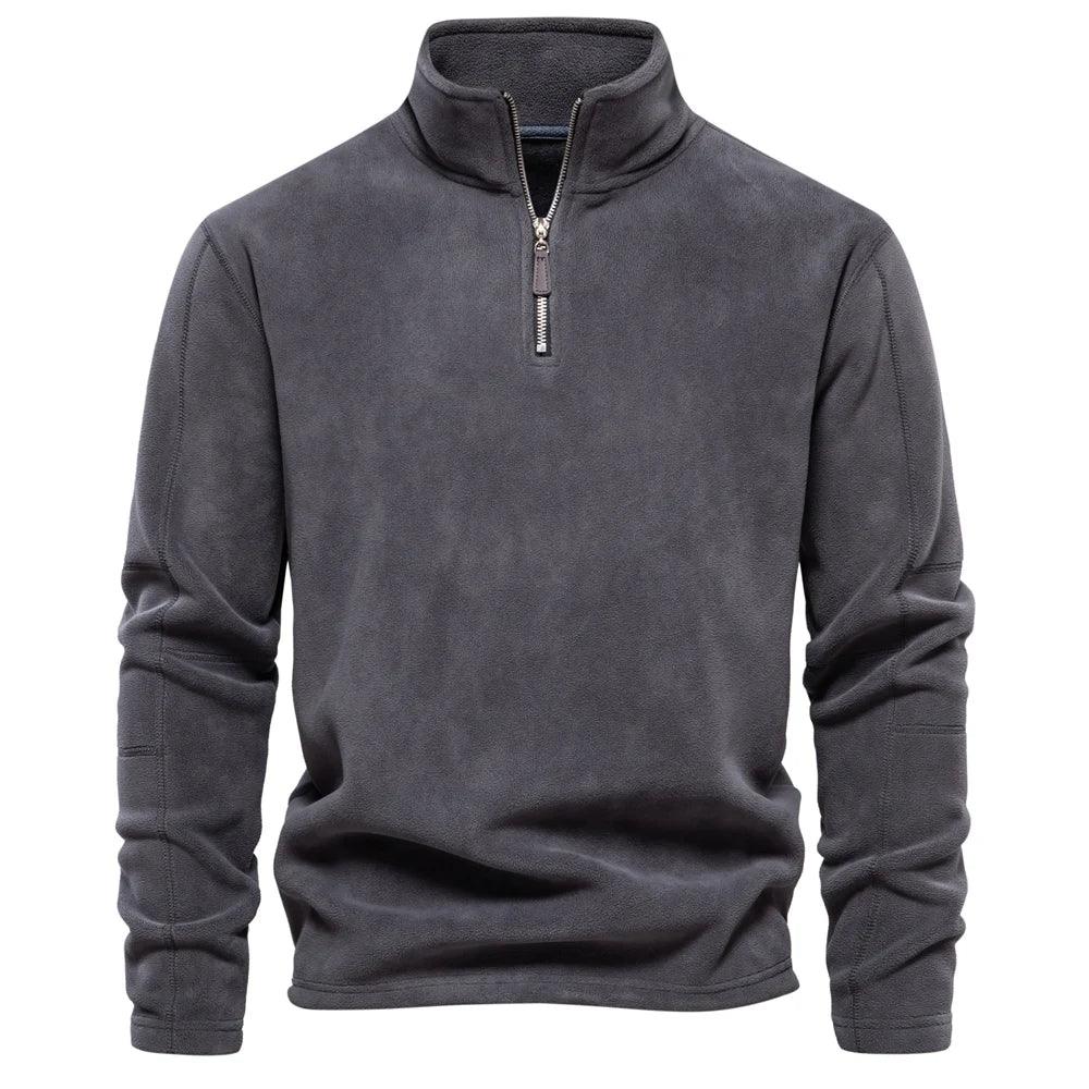 ThermaTrek | Men's Thick Fleece Casual Pullover Jacket - northernnomad